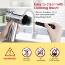 Ver mais imagens de Moedor de Carne Metálico Amzchef para Juicer com 3 Tubos de Enchimento