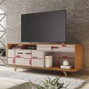 Ver imagem 5 de Rack para TV de Até 65 Polegadas Ímpar JCM Movelaria RACK ÍMPAR CINAMOMO FOSCO/OFF JCM