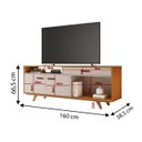 Ver imagem 2 de Rack para TV de Até 65 Polegadas Ímpar JCM Movelaria RACK ÍMPAR CINAMOMO FOSCO/OFF JCM