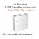 Ver imagem 6 de Arandela Led Branca 6w 3000k Bivolt