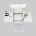 Ver imagem 7 de Penteadeira com Espelho Josefina JB 7600 Espresso Móveis