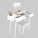 Ver imagem 4 de Penteadeira com Espelho Josefina JB 7600 Espresso Móveis