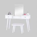 Ver imagem 3 de Penteadeira com Espelho Josefina JB 7600 Espresso Móveis