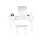 Ver imagem 2 de Penteadeira com Espelho Josefina JB 7600 Espresso Móveis