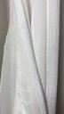 Ver imagem 1 de Cortina no Tecido Linho Flamê Off White com Voil Off White - 1,35l X 2,50a