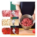 Ver mais imagens de Processador Moedor Alimentos Elétrico Inox com 4 Lâminas 2l 220v