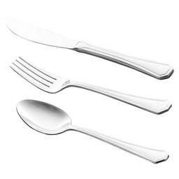 Faqueiro 101 Peças De Aço Inox Sem Estojo Yale Wolff - R71115 - 1 Faqueiro 101 Peças De Aço Inox Sem Estojo Yale Wolff - R71115 - 1