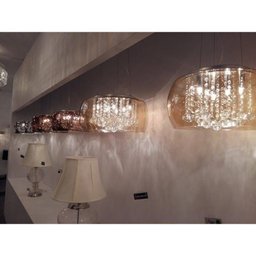 Lustre Pendente Ambar Cristal 40cm - Startec - 3