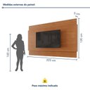 Ver imagem 3 de Painel para TV até 65 Polegadas 100% MDF 225CMX130CM Aros