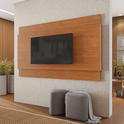 Painel para TV até 65 Polegadas 100% MDF 225CMX130CM Aros