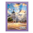 Ver imagem 2 de Kit 2 Porta Retrato Molduras 30x40 Lilás