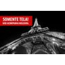 Tela Torre Eiffel Preto e Branco - 70x46 - 3