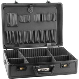 Maleta para ferramentas, profissional, preta, MFV 315, VONDER - 2