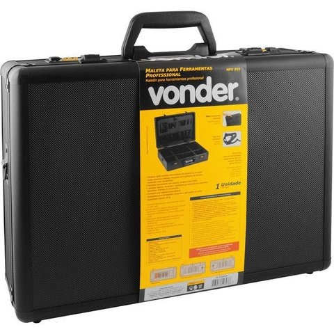 Maleta para ferramentas, profissional, preta, MFV 315, VONDER