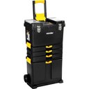 Ver imagem 1 de Caixa de Ferramentas Profissional com Rodas Alças e Travas - Vonder