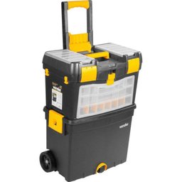 Caixa plástica com rodas CRV 0400 VONDER - 1 Caixa plástica com rodas CRV 0400 VONDER - 1