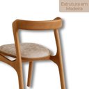 Ver imagem 5 de Conjunto com 2 Cadeiras em Madeira Celeste