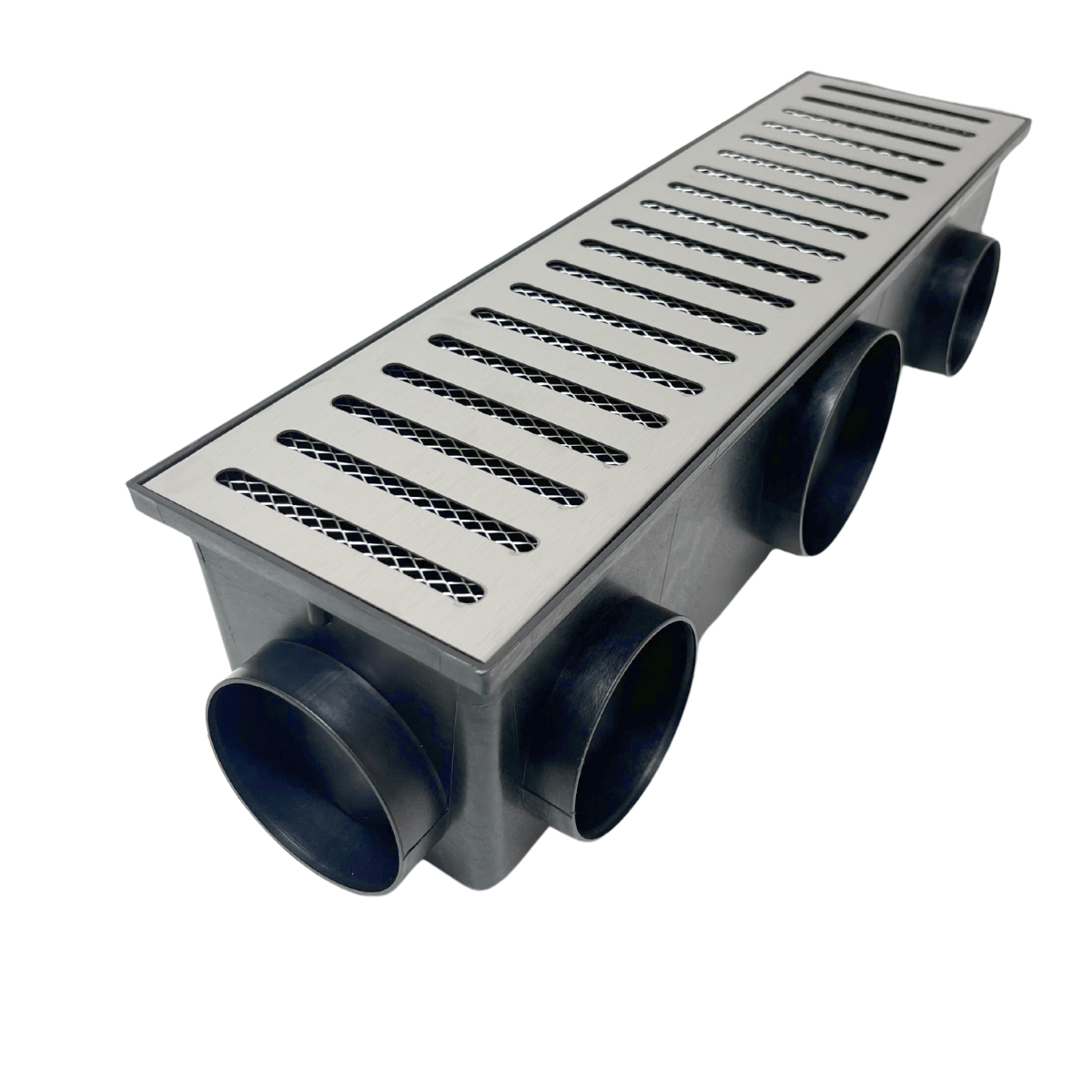 Ralo Linear Inox 304 15x50 Cocho Multi Saídas e Tela - 1