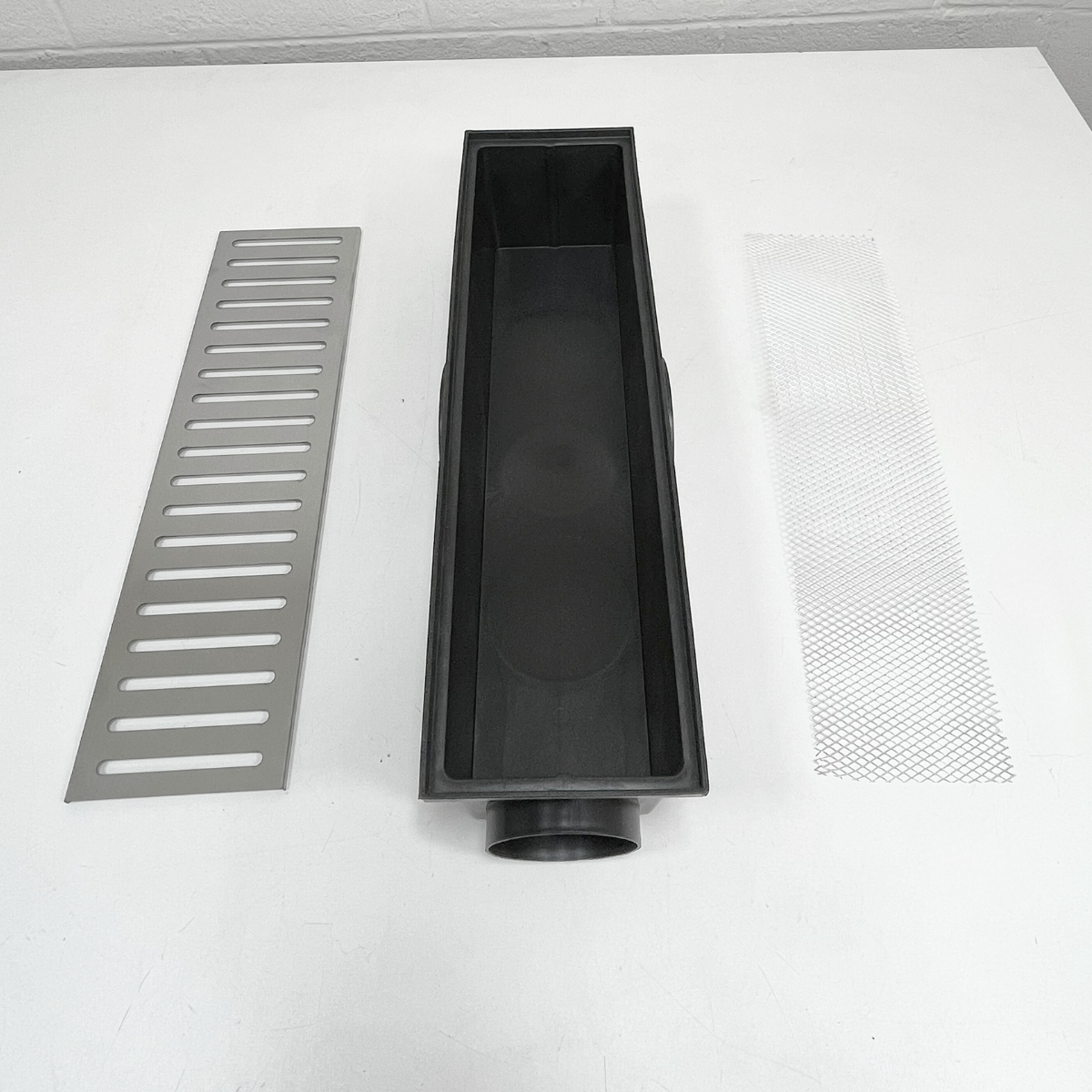 Ralo Linear Inox 304 15x50 Cocho Multi Saídas e Tela - 4
