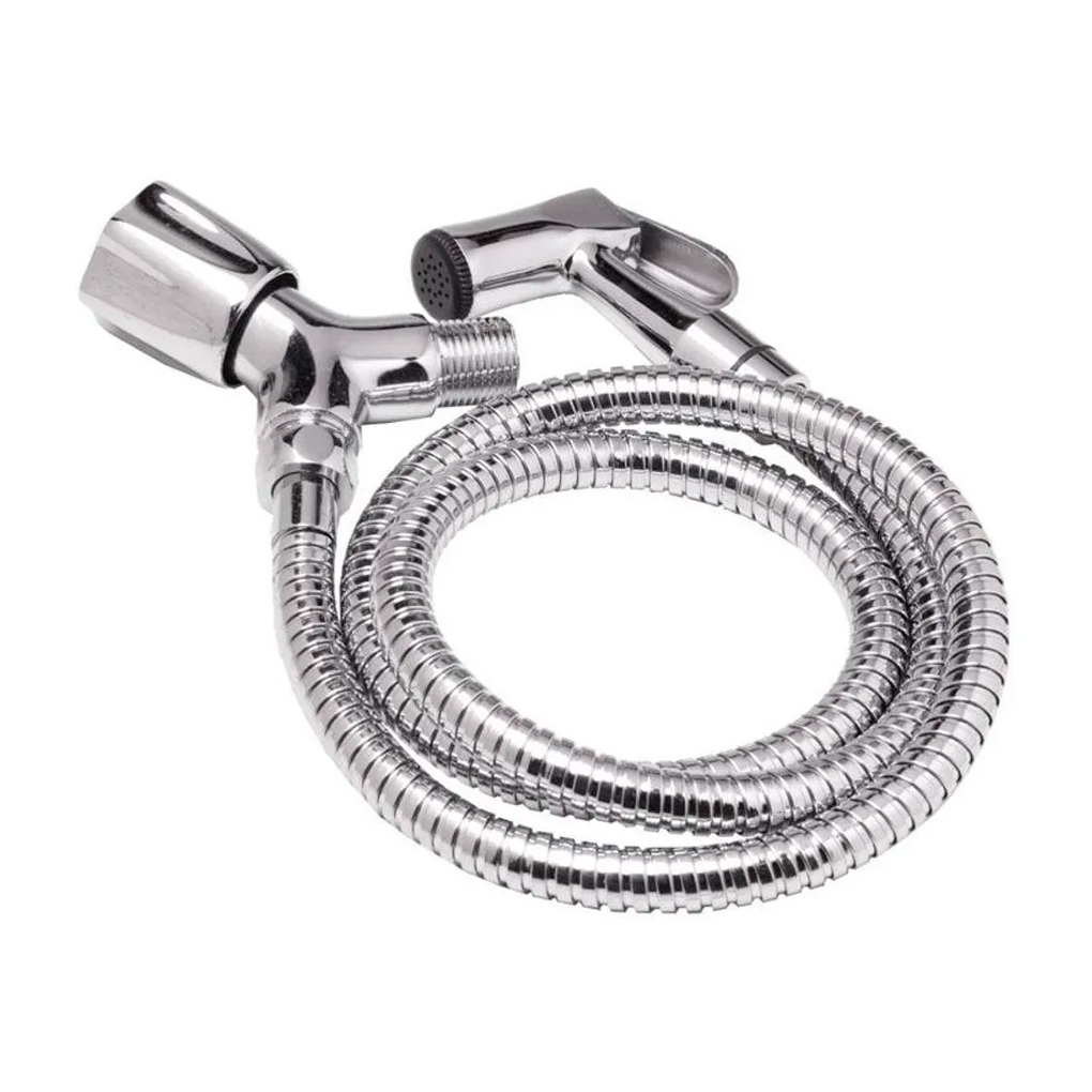 Ducha Higiênica Metal Gatilho Mangueira 1,20 M - 4