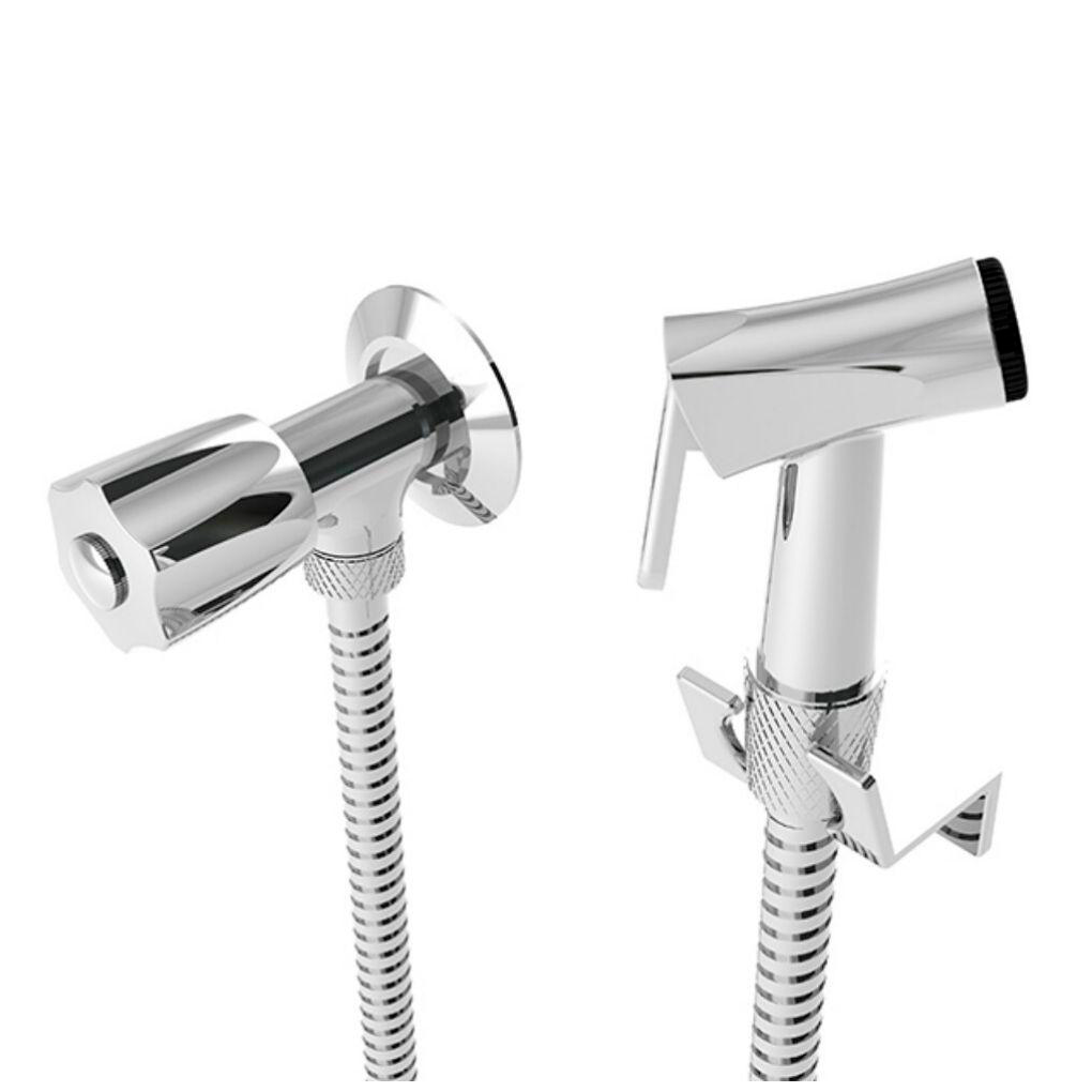 Ducha Higiênica Metal Gatilho Mangueira 1,20 M - 2