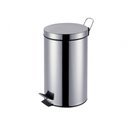 Ver imagem 1 de Lixeira Pedal Inox Agata 03l 22,5x17x25,5cm 008221