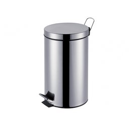 Lixeira Pedal Inox Agata 03l 22,5x17x25,5cm 008221 - 1