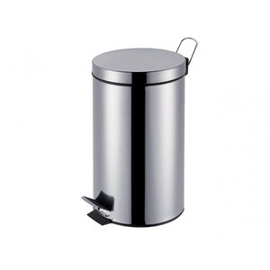 Lixeira Pedal Inox Agata 03l 22,5x17x25,5cm 008221