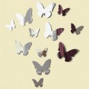 Ver imagem 3 de Espelho Decorativo 12 Peças Borboletas Sala Casa Quarto