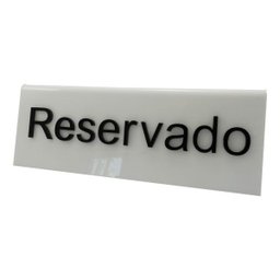 Placa Sinalização Mesa Reservado Casamento Festa - 2
