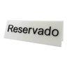 Placa Sinalização Mesa Reservado Casamento Festa - 1