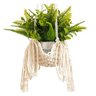 Suporte para Vaso de Plantas Hanger Macramê (cru) Redinha - 3