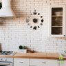 Relógio Parede Cozinha Grande Personalizado Sala Café 35cm - 2