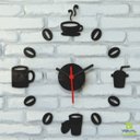 Ver imagem 3 de Relógio Parede Cozinha Grande Personalizado Sala Café 35cm