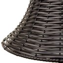 Ver imagem 2 de pendente junco poptem chapéu chinês tabaco luminária 36cm lustre sala