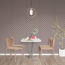 Ver imagem 2 de Papel de Parede Casual Cinza com Corações Rosas Gh Papel de Parede 2,5m