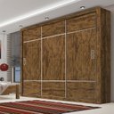 Ver imagem 2 de Guarda-Roupa Casal 3 Portas de Correr Lotse