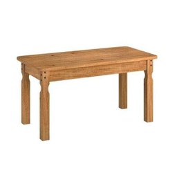 Conjunto Mesa de Madeira 1,60 com 6 Cadeiras (903 Itália) - Caramelo - 2