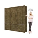 Ver imagem 7 de Guarda-Roupa Casal Anjos 3 Portas
