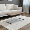 Ver imagem 2 de Mesa de Centro Industrial Elegance Amadeirado