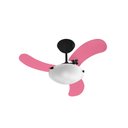 Ver imagem 2 de Ventilador de Teto Venti-delta Inverter Space Preto 3 Pás Rosa Bivolt