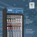Ver imagem 3 de Refrigerador Expositor Vertical EOS 338L EEV400P Preto 220V