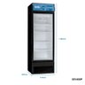 Refrigerador Expositor Vertical EOS 338L EEV400P Preto 220V - 6