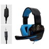 Headset Gamer Feir Som Do Jogo e Chat P2 Fr-512 Azul - 1