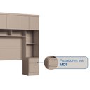 Ver mais imagens de Módulo Ponte Casal Queen 6 Portas 1 Gaveta Infinity