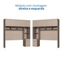 Ver imagem 5 de Módulo Ponte Casal Queen 6 Portas 1 Gaveta Infinity