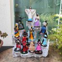 Ver imagem 1 de Altar Congá com 12 Orixás de 10 Cm Umbanda Branco e Prata