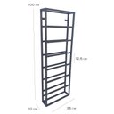 Ver imagem 3 de Adega Parede Suporte Para Garrafas Ferro Estilo Industrial dourada MINAS ARTE PRÓPRIA adega estilo i