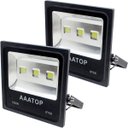 Ver imagem 1 de Kit 4 Refletor Led Branco Holofote Externo Jardim Muro 150w