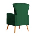 Ver imagem 5 de Kit 02 Poltrona Decorativa Melinda Veludo Verde - Fm